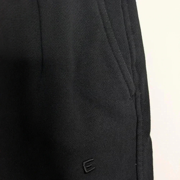 EVERLANE The Track Jogger Organic Cotton Black NEW Size S Retro Sweatpants - Picture 7 of 10